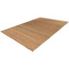 Tapis jute écologique naturel tissé plat Nela