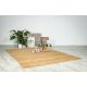 Tapis jute écologique naturel tissé plat Nela