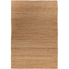 Tapis jute écologique naturel tissé plat Näela