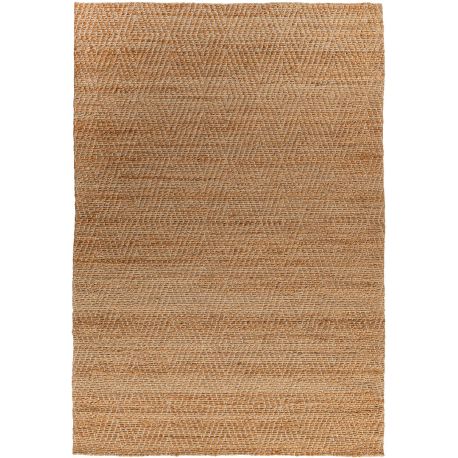 Tapis jute écologique naturel tissé plat Nela