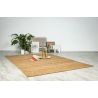 Tapis tissé plat naturel jute écologique Liv