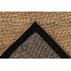 Tapis tissé plat naturel jute écologique Liv