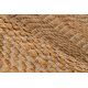 Tapis jute tissé plat écologique naturel Prima