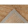 Tapis jute tissé plat écologique naturel Prima