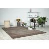 Tapis shaggy doux rectangle uni Windsor