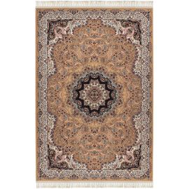 Tapis style oriental avec franges Velma