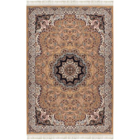 Tapis style oriental avec franges Velma