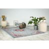 Tapis style oriental avec franges Velma