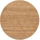 Tapis jute tissé plat rond écologique naturel Kyoto