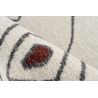 Tapis ethnique berbère avec franges Pippa