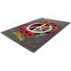 Tapis courtes mèches design rectangle Liv