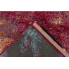 Tapis courtes mèches multicolore design Luna