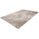 Tapis effet 3D design rectangle beige argenté Costa