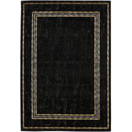 Tapis baroque courtes mèches rectangle Nama