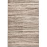 Tapis rayé moderne rectangle à poils ras Mana