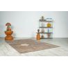 Tapis uni poils ras moderne Nubio