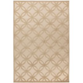 Tapis géométrique effet 3D design Bohmen