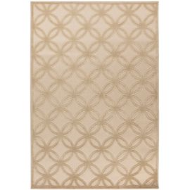 Tapis géométrique effet 3D design Bohmen