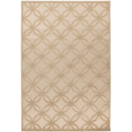 Tapis géométrique effet 3D design Bohmen