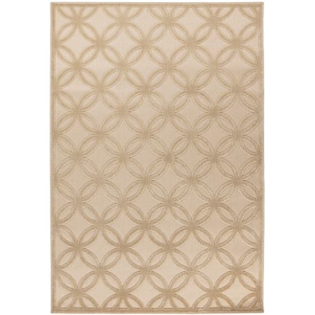 Tapis géométrique effet 3D design Bohmen