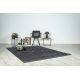 Tapis moderne graphique lavable en machine avec franges Stela