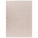 Tapis moderne graphique lavable en machine avec franges Stela