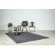 Tapis floral moderne lavable en machine avec franges Coral