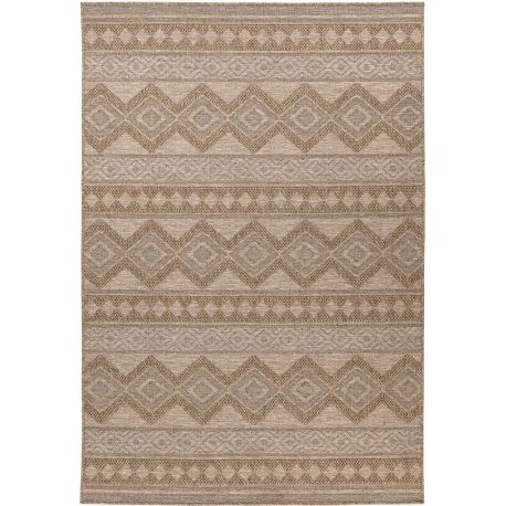 Tapis berbère extérieur et intérieur effet sisal plat Brika