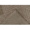 Tapis graphique effet sisal plat intérieur et extérieur Valisi