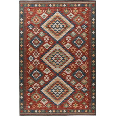 Tapis extérieur et intérieur plat kilim effet sisal Raya