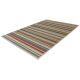 Tapis rayé plat extérieur et intérieur multicolore Spectro