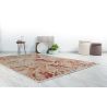 Tapis multicolore floral plat extérieur et intérieur Willow