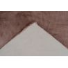 Tapis coeur enfant lavable en machine antidérapant rose pastel Rocky