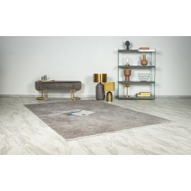 Tapis avec franges moderne effet 3D Handa