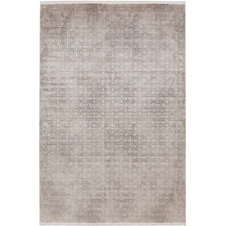 Tapis avec franges moderne effet 3D Handa