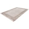 Tapis rayé vintage effet 3D poils ras luxe Nahla