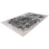 Tapis moderne avec franges rayé 3D Hadri