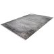 Tapis design 3D rayé poils ras avec franges Nath