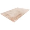 Tapis uni shaggy doux moderne Serena