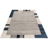 Tapis contemporain rectangle courtes mèches Ily