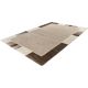 Tapis contemporain rectangle courtes mèches Ily