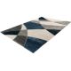 Tapis design rectangle courbe Leandro