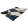 Tapis design rectangle courbe Leandro