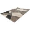 Tapis design rectangle courbe Leandro