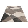 Tapis design rectangle courbe Leandro