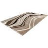 Tapis moderne courbe rectangle Nina