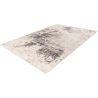 Tapis vintage effet 3D rectangle rayé Loan