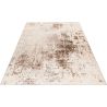 Tapis vintage effet 3D rectangle rayé Loan