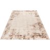 Tapis vintage poils ras effet 3D rayé Solna