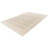 Tapis design courtes mèches rectangle Tibo